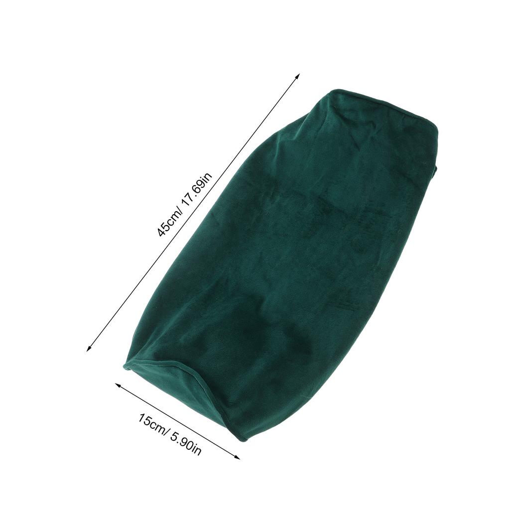 Federa Cuscino Arrotolabile Cilindrico Copertura Rotonda Morbida Chiusura con Cerniera per Camera da Letto Soggiorno Divano 40x15cm Supporto per Collo da Viaggio