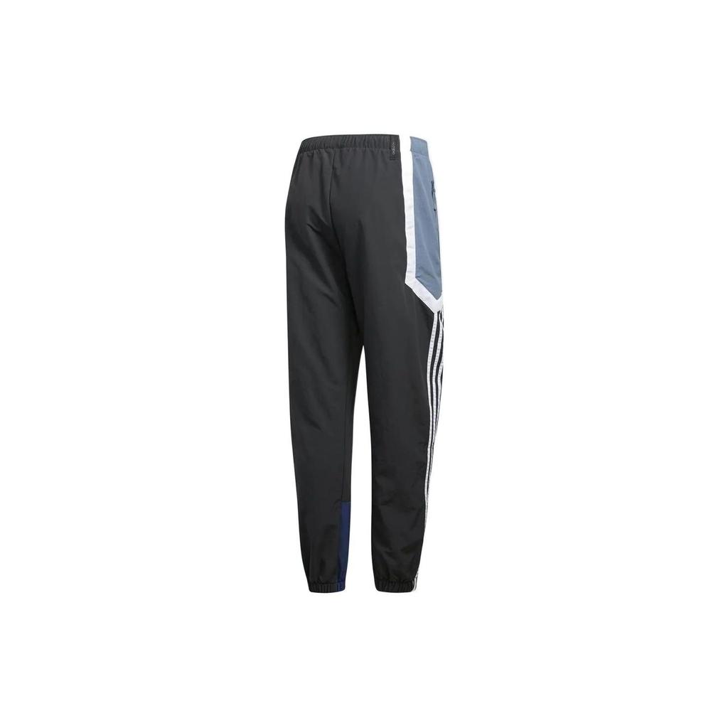 Adidas Originals Atletico Nova Wind Three Stripes Logo Cuffed Casual Pants Men Bottoms Black CE2478