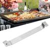 Griddle Spatula Holder Stainless Steel Grill Scraper Holder Barbecue Tool Rack Accessories for Camping Picnic BBQ