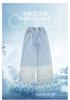 Girls' Summer Jeans 2025 New Style Girls' Summer Stylish Split Wide Leg Pants Girls' Thin Straight Leg Pants