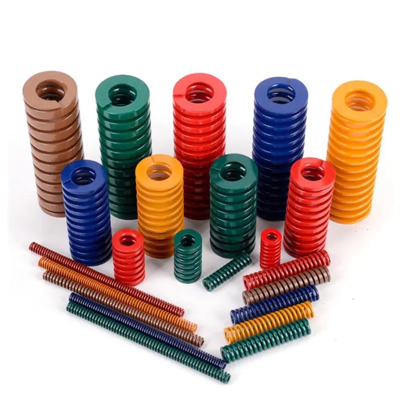 10 pezzi Molle per Stampo a Pressione per Carichi Pesanti Molla di Compressione Verde Diametro Esterno 8 10 12 14 16 18 20 22 25 27 30 35 40 mm Lunghezza 20 - 200 mm