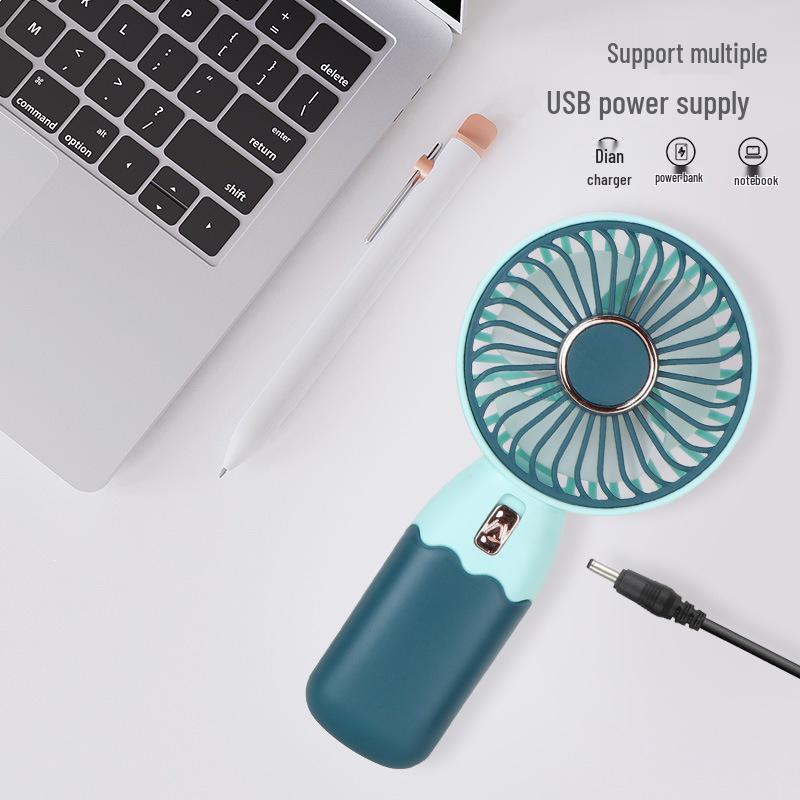 Handheld Mini USB Rechargeable Fan - Portable Gift for Students & Dorms