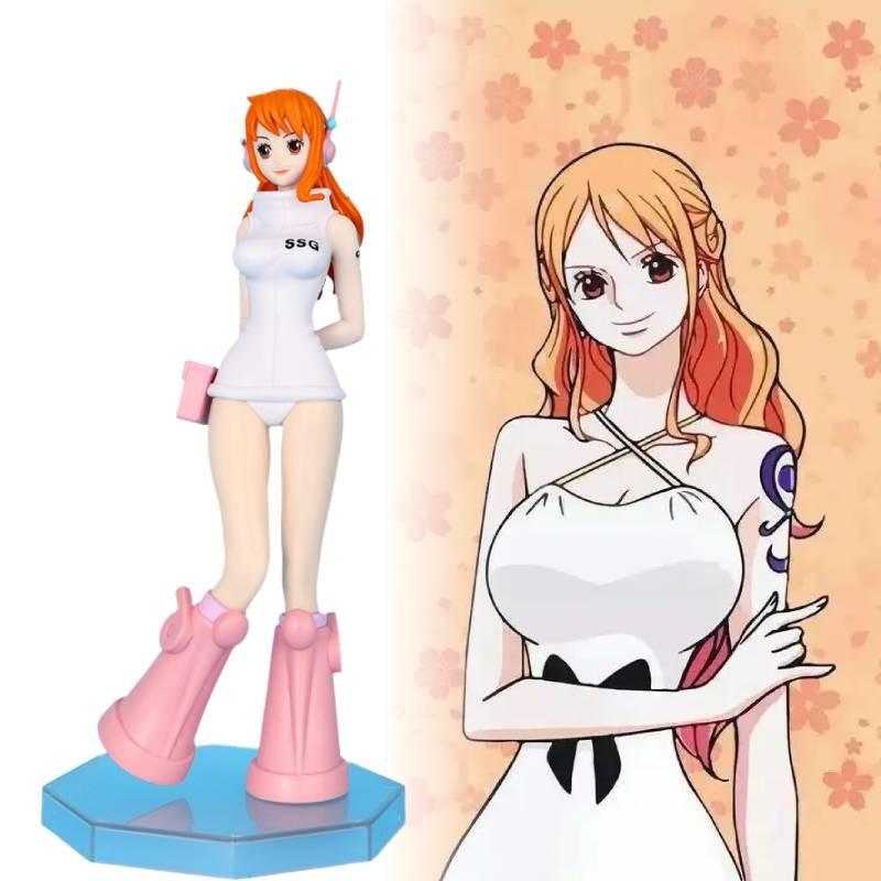 Piece One Nami Egghead Figurine Anime Model Toys Statuary Ornament Xmas Gifts
