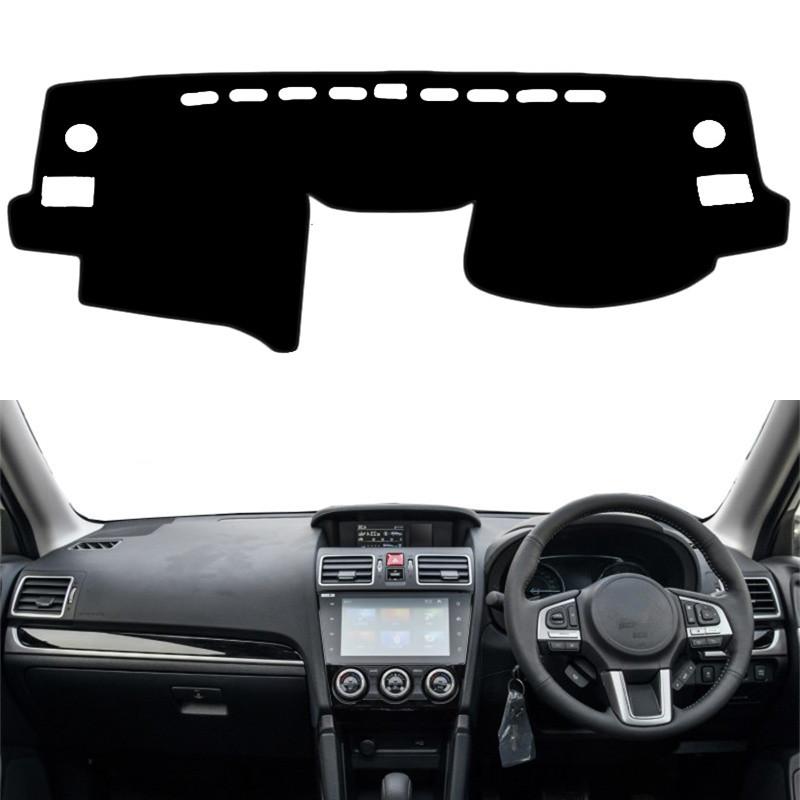 Dashboard Cover Sunshade Mat Pad For SUBARU Impreza XV WRX 2012-2016 Forester SJ 2014-2018 Dash Carpet Protector Car Accessories