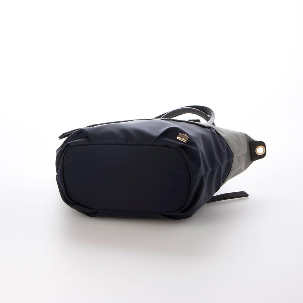 Handbag Waterproof Nylon 2WAY Handbag for Women Dark Gray [Lava Gagery] (15)