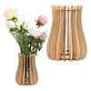 DIY Craft DIY Flower Vase Assemble Kit Wooden Vase Kit Bouquet Vase  Office Decor