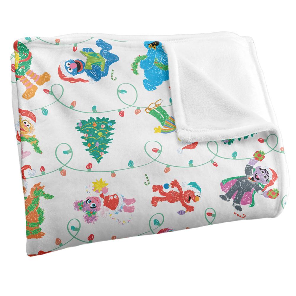 Sesame Street Silky Lights Supersoft Blanket