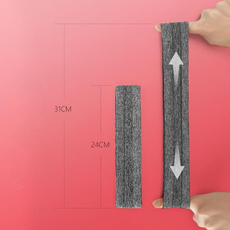 Faixa de cabeça para exercícios ao ar livre, absorção de suor, fitness, homem, mulher, faixa elástica para bicicleta, ioga, exercício, faixa de suor