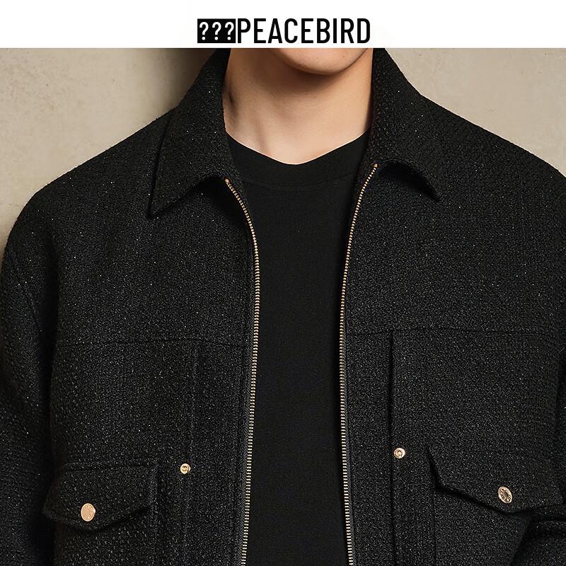 PEACEBIRD HERREN Texturierte Freizeitjacke BABCF4108