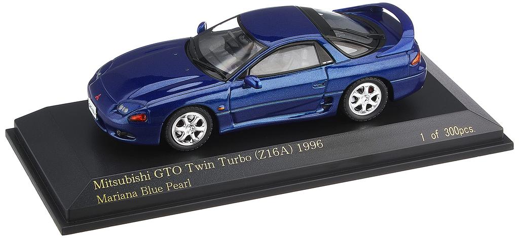 CARNEL Mitsubishi GTO Twin Turbo 1996 Mariana Blue Pearl Finished Product CN439606 1/43 (Z16A)