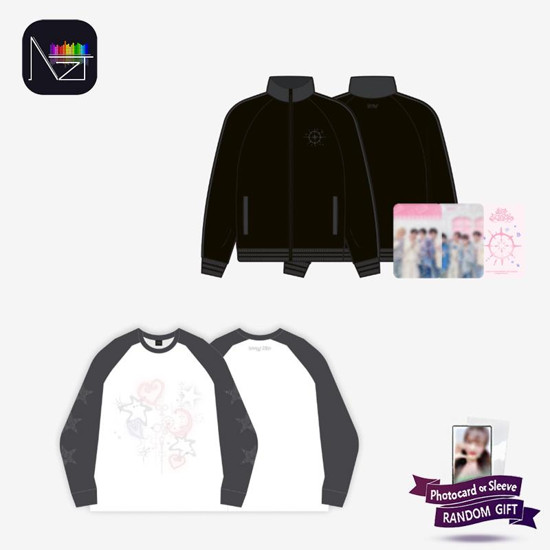 

[SKZ 5 CLOCK] Stray Kids ПВХ СПОРТИВНАЯ КУРТКА, ДЛИННЫЙ РУКАВ Long sleeve-1pcs