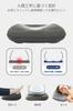 Adelphos Donut Cushion for Air Air Seat AIR8 Hemorrhoids, Postpartum, Tailbone, Cushion, Mat, Air, Chair, Wheelchair, Car, Cushion, Cushion, (Gray)