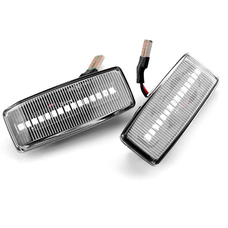 Car Dynamic Side Marker Light Turn Signal Indicator for Mercedes Benz C E S SL CLASS W201 190 W202 W124 W140 R129