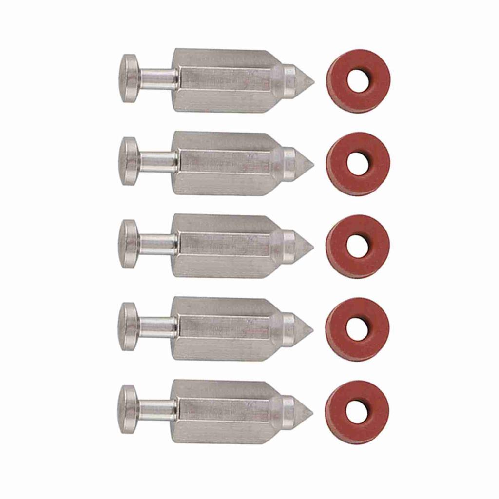 5pcs Carburetor Carb Needle Seat Gasket Repair Kit for 398188
