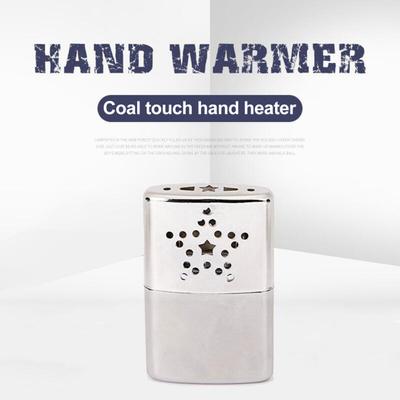 MUQZI Sports Accessory Winter Hand Warmer Portable Silver Heater Heating Equipment for Ice Fishing