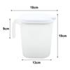 Kessel Plastikkrug PP 1 Stück Milchgetränke Plastik Sommer Wasser Wasserkrug 125g 18*19*13cm Behälter Krug mit Deckel Exquisit