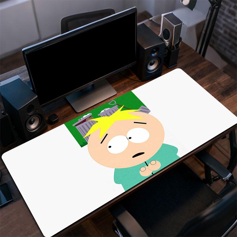 Butters Mouse Pad, Large Gaming Desk Mat, Non-slip XXL Mousepad for Laptop & Tablet, Mini PC Playmat with Stitched Edges