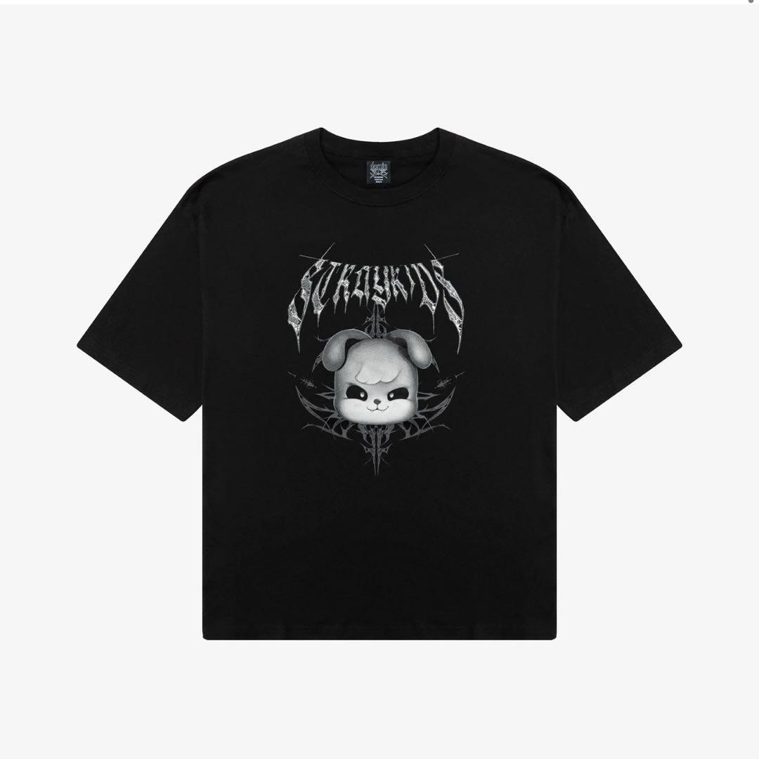 

[Б/У] Stray Kids SKZOO Papim Темная футболка EVIL