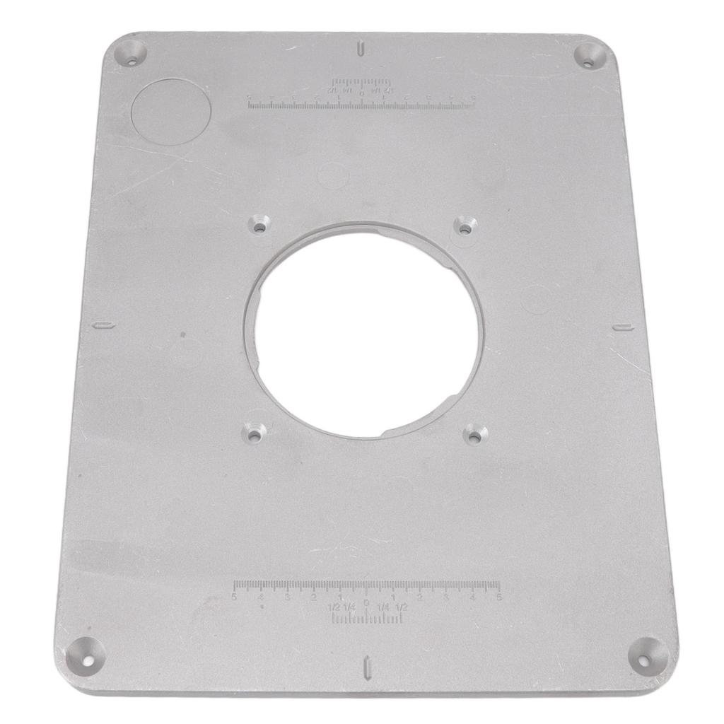 Frästisch Einlegeplatte Aluminiumlegierung 88 95mm Lochabstand 4 Löcher Oberfräse Klapptisch
