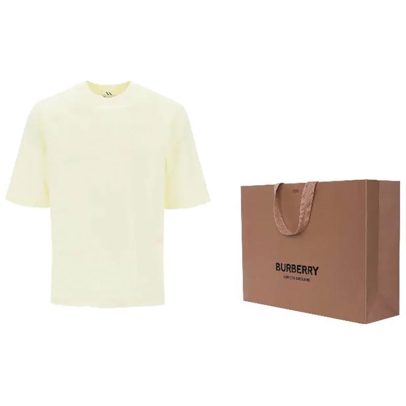 Burberry logo-embroidered cotton T-shirt 80820271