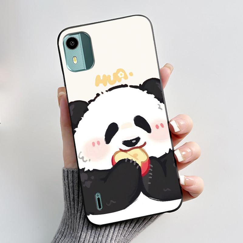 Soft TPU Case For Nokia C12 Cute Love Rabbit Funny Shockproof Silicone Phone Case For Nokia C12 Plus Pro Back Cover C 12 Fundas