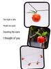 Waterproof Solar Fruit String Lights: Apple & Orange Harvest Festival Decoration