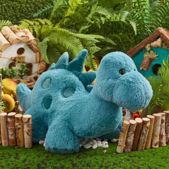 Dinosaurier Plüschpuppe Cartoon Stil Superweiches Plüschtier Stofftier Plüschtier Heimdekoration Herzerwärmendes Geschenk