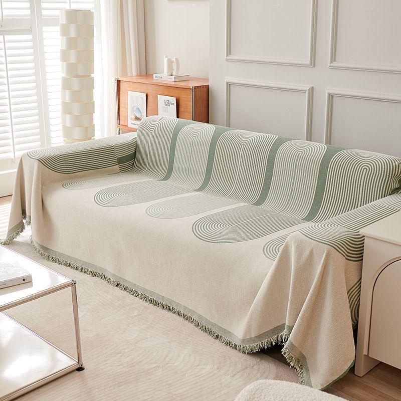 Winter Non-Slip Minimalist Chenille Sofa Cover – Thickened, Multi-Functional, Anti-Cat Hair