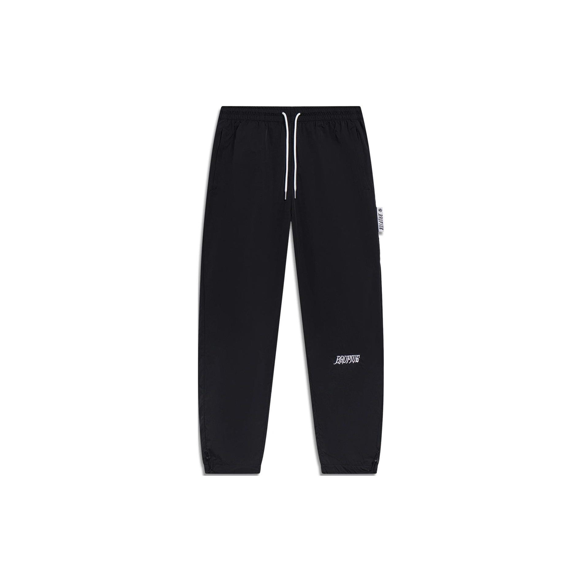 Li-Ning BadFive Embroidered Logo Straight Pants  Black  Men s AYKT053-2 XXL