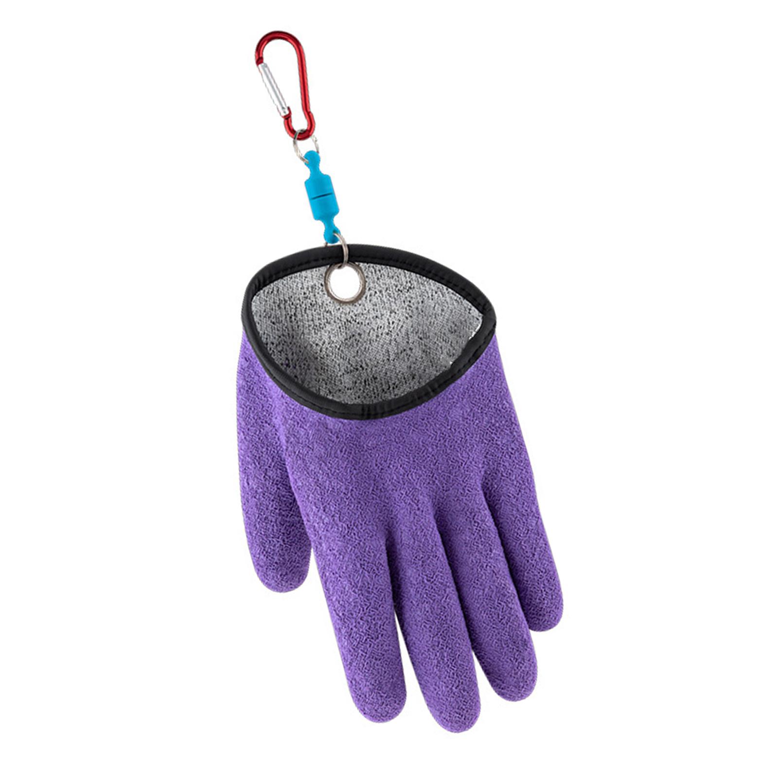 Fishing Catching Gloves Magnet Release Antislip Fishing Protective Hand From Puncture Scrapes Watertight Fishing Gloves 1