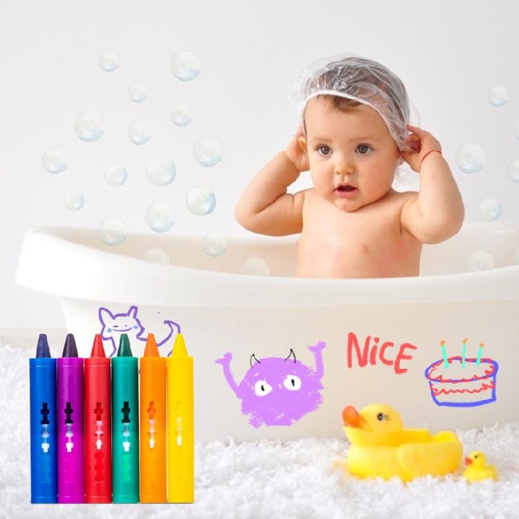 Washable Crayons For Kids Toddler Comfortable Grip Colorful Crayon with Pen Holder for Toddler Art Drawing Coloring