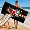 Crvena Zvezda logo Print Beach Towel, Large Soft Quick Dry Towel for Beach Camping Swimming