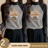 Two-Piece Velvet Color Block Turtleneck Women's Winter Slim Fit Warm Shirt