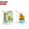 Succulent Bonsai Building Block Flowers - Compatible with Lego, Small Particle Assembly Toys for Girls