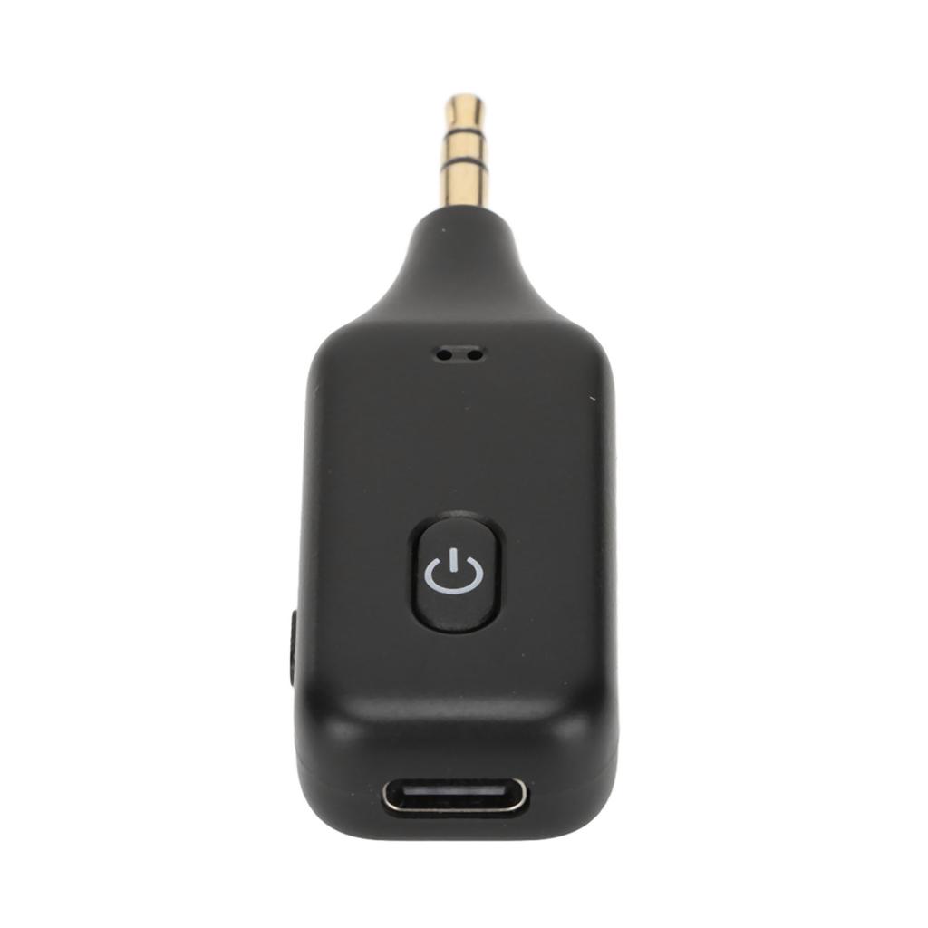 Bluetooth 5.1 AUX Adapter 3 In 1 Low Latency Hands Free Calling 3.5mm Wireless Transmitter Receiver for Car PC