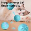 Interactive Vibrating Dog Ball with Colorful Light 4 Working Modes Moves On Its Own to Keep Dogs Busy Safe TPU Durable