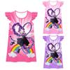 83061 Vestido Infantil Menina Lily Lovebraids Bobi Estampado Desenho Animado Babado