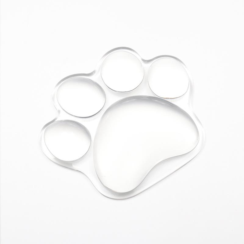 

Прозрачная силиконовая накладка на запястье в виде кошачьего когтя : Удобный, креативный и стильный для использования в офисе белый