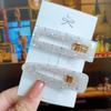 2pcs/ Set Korean Sequins Acetate Hair Clip Hairpins For Women Accessories Jewelry Femme Barrettes Hairgrip Girls Headwear