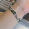 Original Polyhedral Beaded Bracelet Handmade Gift for Yourself Bring Good Mood Bracelet