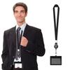 Retractable Pull Badge Reel ABS Plastic Character Scalable Student Nurse Exhibition Business Card Badge Holder Work Card Cover