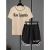 The Best-selling Youth Set for Summer 2025 Featuring Letter Prints Is A Vibrant and Fashionable Streetwear