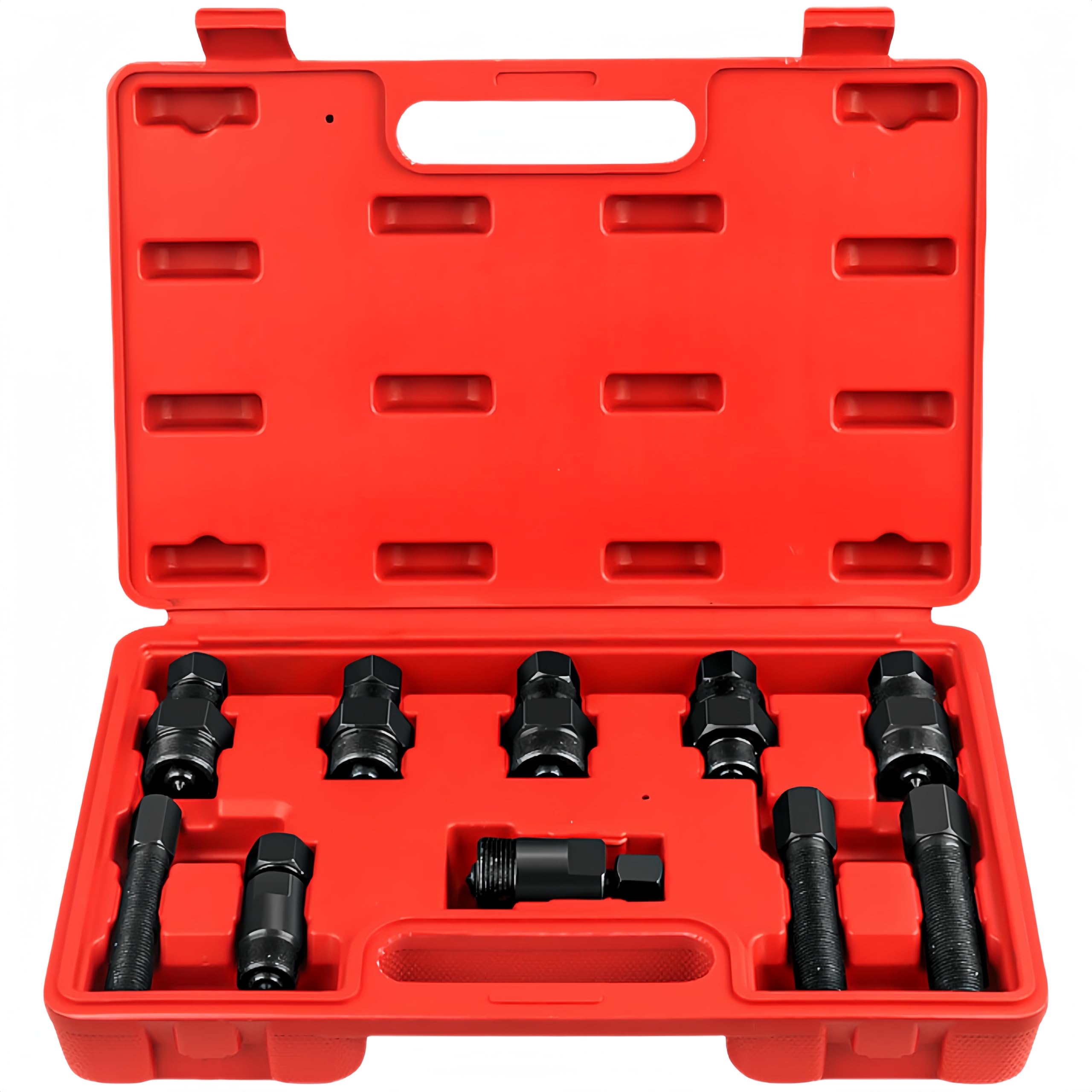 LOOKGOU Flywheel Puller Set 10pcs Magnetic Rotor Puller Motorcycle Repair Removal Tool Ideal Flywheel Removal Tool for Maintenance &
