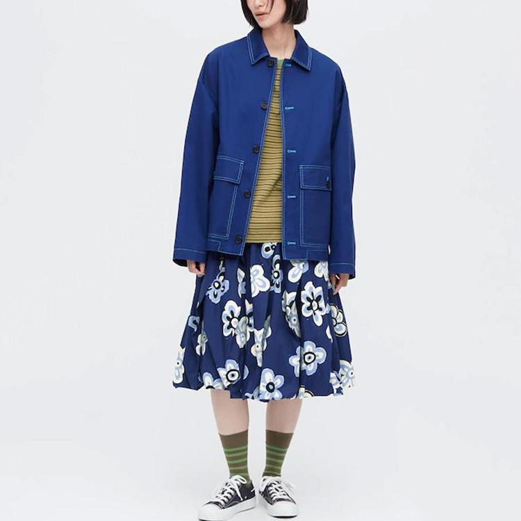 Uniqlo x MARNI Womens Balloon Shape Skirt (Asia Sizing) Flower Women Streetwear 451463-68