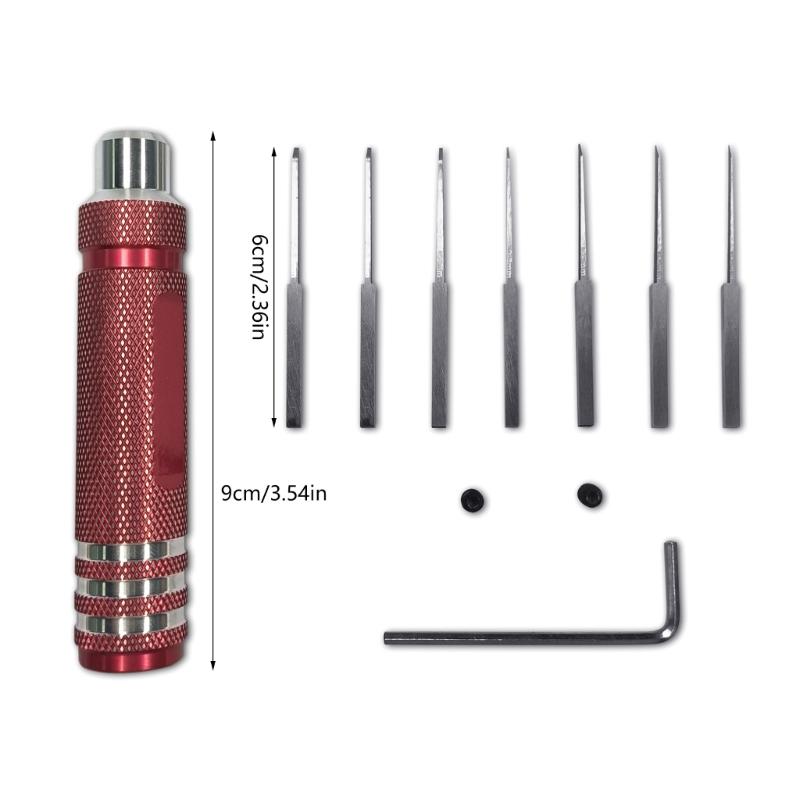 Model Panel Line Scriber ResinCarved Scriber Line Cutting Tool Model Chisels with 0.1-2.0mm for Carving Cutting