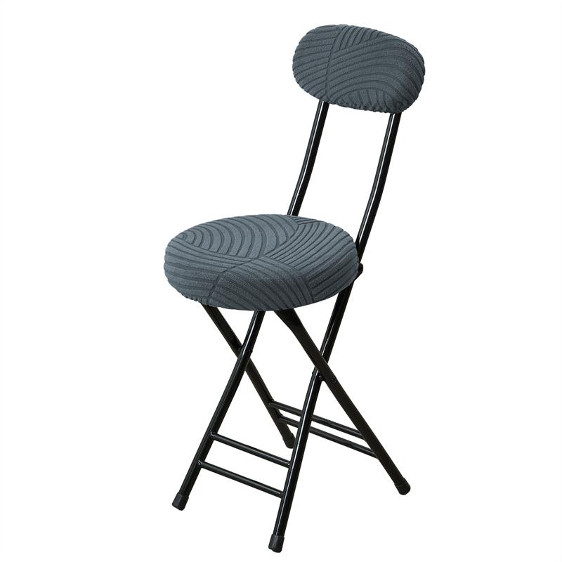 2pcs Jacquard Elastic Chair Covers for Round Chairs Anti-dirty Slipcover Removable Furniture Dust Covers for Living Room