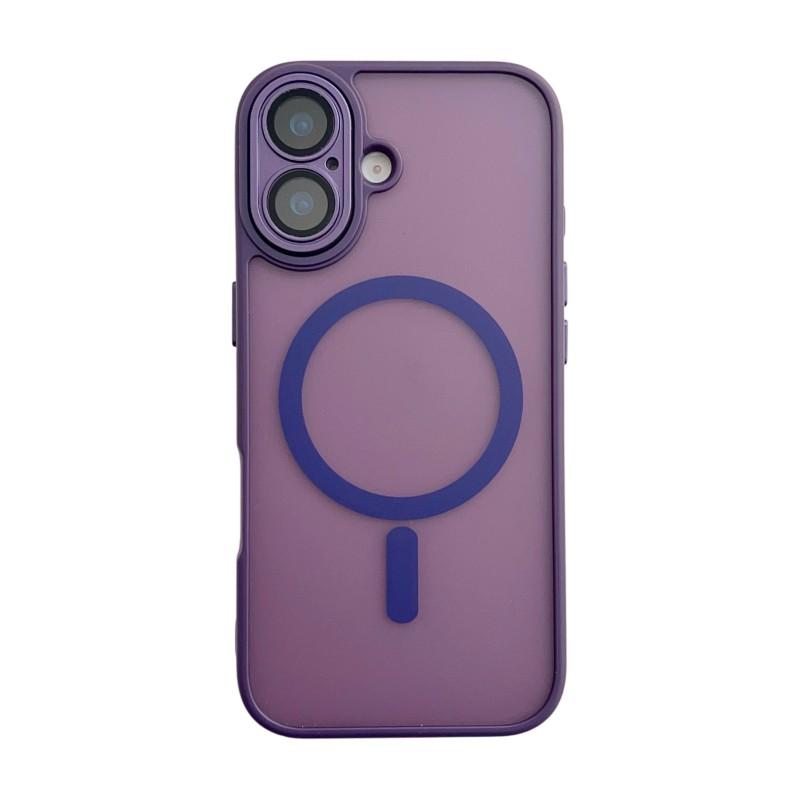 For iPhone 17 Magnetic Back Cover WANLONFENG QB1 Series PC TPU Shockproof Phone Case