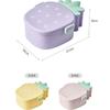 Lunch Box For Kids Cute Pineapple Shape Bento Box with Fork Spoon Snack Dessert Container Microwavable Food Case Portable Office