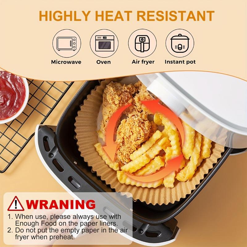 Air Fryer Baking Cooking Paper Aerogrill Parchment Paper Liner for Air Fryer Acssories Cooking ToolDisposable Dishes