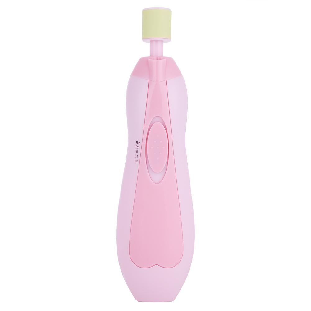 Electric Baby Nail Grooming Trimmer Tool Grinder Clipper for Children Toddlers Pink